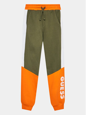 Guess Guess Pantaloni da tuta L3BQ11 KAX73 Cachi Relaxed Fit