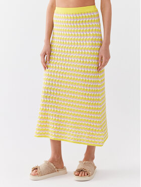 Seafolly Seafolly Midi krilo Pointelle 54907-KN Rumena Regular Fit