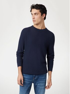 Guess Guess Maglione 166643 Blu Classic Fit