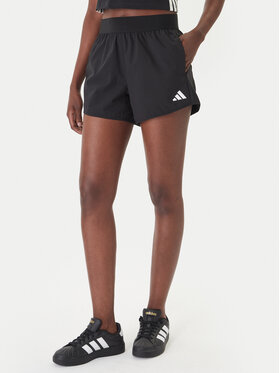 adidas adidas Pantaloni scurți sport Pacer Workout Flex KC9554 Negru Regular Fit