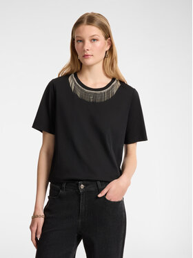 Elena Mirò Elena Mirò T-shirt G272Z000413N033 Nero Boxy Fit