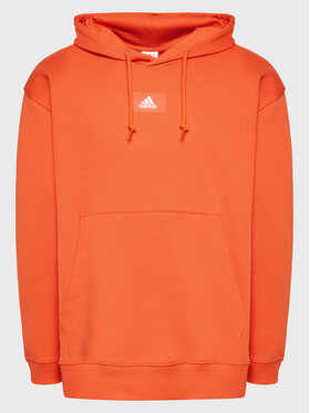 adidas adidas Džemperis Essentials Feel Vivid Fleece HK2828 Oranžinė Loose Fit
