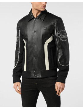 PHILIPP PLEIN PHILIPP PLEIN Bomber 24367 Nero Regular Fit
