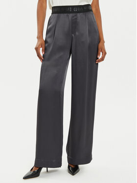 OUI OUI Hlače 88773 1240807 Siva Relaxed Fit