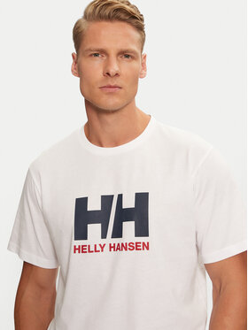 Helly Hansen Majica Logo 30396 Bela Regular Fit