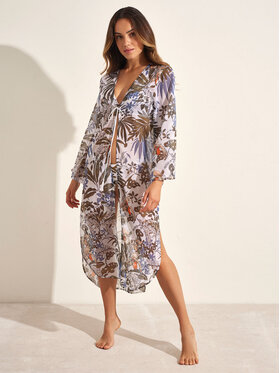 Selmark Selmark Kimono BL997 Biały