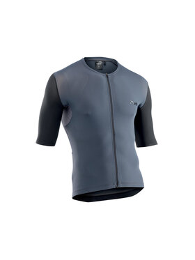 Northwave Northwave Koszulka rowerowa Extreme Jersey Short Sleeve Szary Slim Fit