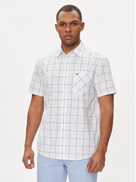Tommy Jeans Tommy Jeans Košile DM0DM18967 Bílá Regular Fit