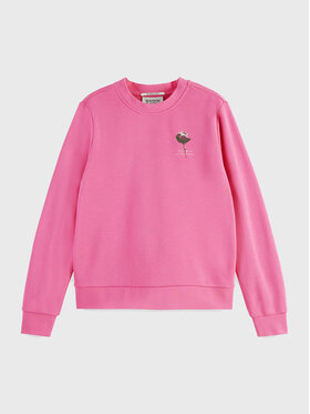 Scotch & Soda Scotch & Soda Суитшърт 168833 Розов Regular Fit