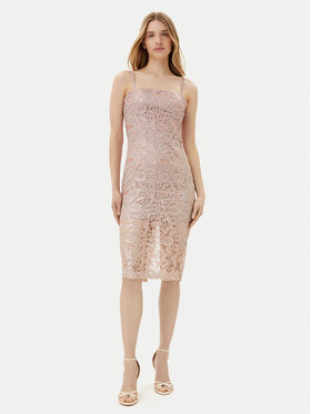Fracomina Fracomina Abito da cocktail FQ25SD2008W708N6 Rosa Slim Fit
