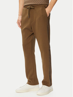 MICHAEL Michael Kors MICHAEL Michael Kors Παντελόνι φόρμας CF552Q65MF Χακί Regular Fit