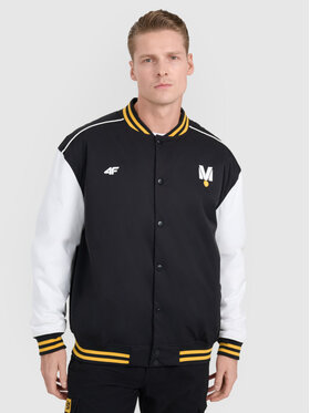 4F 4F Kurtka przejściowa TEAMWEAR Czarny Regular Fit