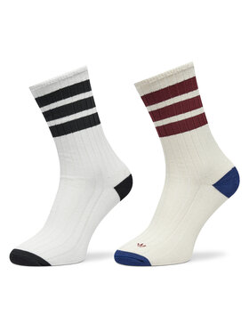 adidas adidas Set de 2 perechi de șosete lungi unisex Premium Mid Crew IB9170 Colorat