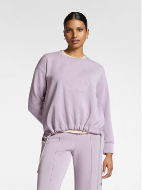 Elena Mirò Elena Mirò Felpa G878Z000531N0F9 Viola Boxy Fit