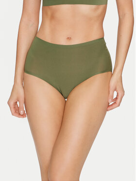 Chantelle Chantelle Klasične gaćice s visokim strukom Soft Stretch C26470 Zelena