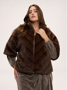Fiorella Rubino Fiorella Rubino Cappotto invernale F00GE000077N022 Marrone Regular Fit