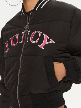 Juicy Couture Bomber Jakna Kelsey JCOIJ224557 Črna Regular Fit