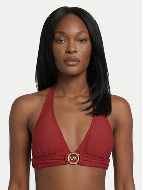 MICHAEL Michael Kors MICHAEL Michael Kors Горнище на бански MM7M275 Червен