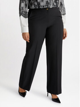 Fiorella Rubino Fiorella Rubino Pantaloni di tessuto P116T004805N033 Nero Regular Fit