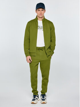 BIG STAR BIG STAR Spodnie dresowe WLADORP Zielony Basic Fit