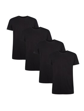 Bamboo Basics Bamboo Basics T-Shirt 21194 Czarny Stretch Fit