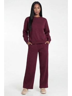 FIGL FIGL Tepláková súprava M1330 Bordová Straight Fit