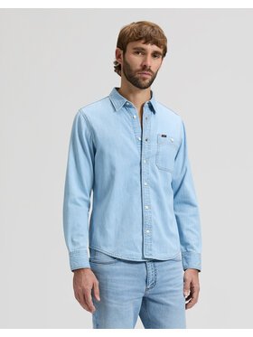 Lee Lee Koszula SURE SHIRT Niebieski Regular Fit