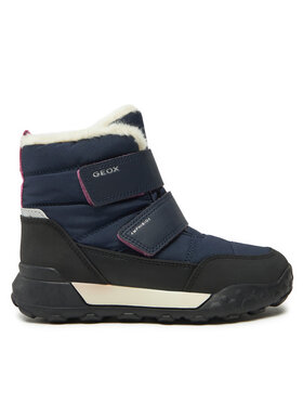 Geox Geox Śniegowce J Trekkyup Girl B Ab J46M7B 0FU50 C4002 S Granatowy