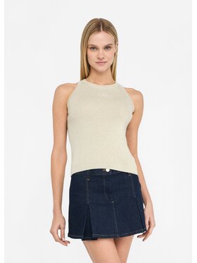 Liu Jo Liu Jo Sweter UF5277MA76Q04120 Biały Slim Fit