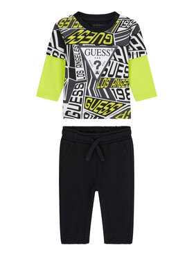 Guess Guess Komplet bluzka i spodnie I6RG00 K8HM4 Kolorowy Regular Fit