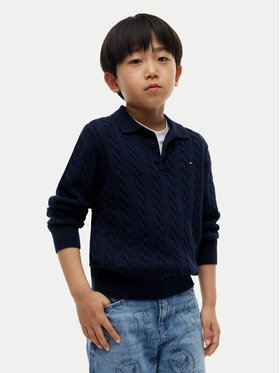 Tommy Hilfiger Tommy Hilfiger Megztinis KB0KB10624 Tamsiai mėlyna Regular Fit
