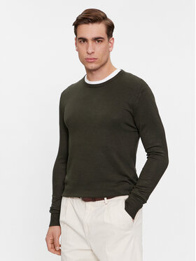 Brave Soul Brave Soul Džemper MK-36ARUNDELB Zelena Regular Fit