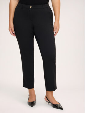Fiorella Rubino Fiorella Rubino Spodnie materiałowe P055L002440N033 Czarny Slim Fit
