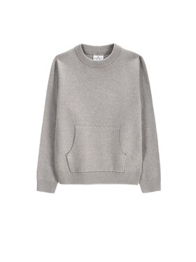 Coccodrillo Coccodrillo Sweter ZC6172101RBJ-019 Szary Regular Fit