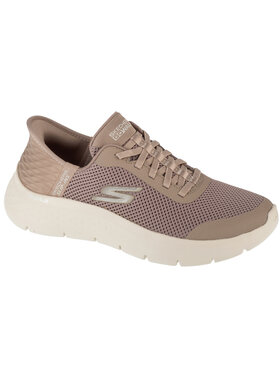 Skechers Skechers Sneakersy Skechers Slip-Ins: GO WALK Flex - Grand Entry Beżowy