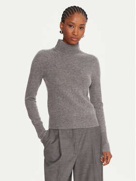 Marella Marella Bluză cu gât Fibra 2523366254 Gri Regular Fit