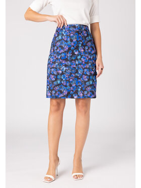 QUIOSQUE QUIOSQUE Sukňa QUIOSQUE 7VD002811 Modrá Regular Fit