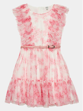 Guess Guess Ежедневна рокля J4RK09 KAZO0 Розов Regular Fit