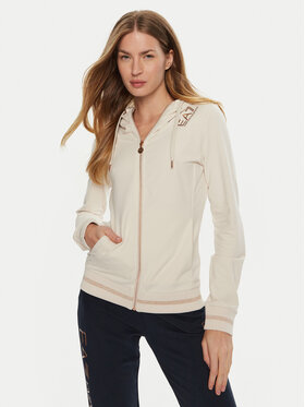 Felpe con zip da donna EA7 Emporio Armani MODIVO.IT collezione autunno inverno 2024 2025