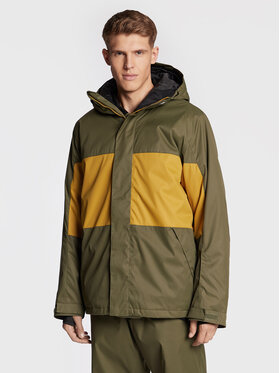 DC DC Snieglenčių striukė Defy ADYTJ03046 Žalia Regular Fit