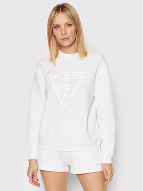 Guess Guess Sweatshirt V2GQ14 FL04P Blanc Regular Fit