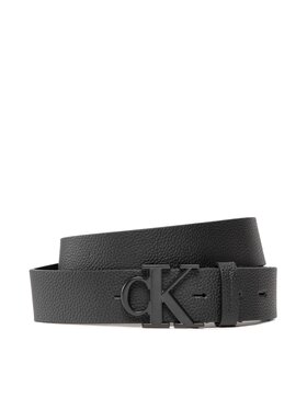 Calvin Klein Jeans Calvin Klein Jeans Ceinture homme Round Mono Plaque Belt 35Mm K50K509883 Noir