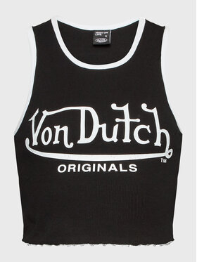 Von Dutch Von Dutch Top Ashley 6 231 048 Schwarz Slim Fit