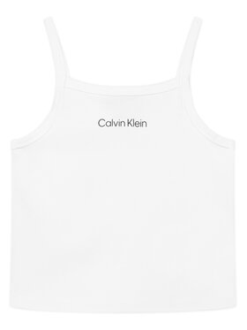 Calvin Klein Jeans Calvin Klein Jeans Top LVCKSJB12G Bianco Slim Fit