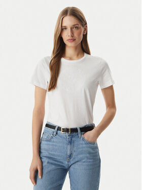 LAUREN RALPH LAUREN LAUREN RALPH LAUREN T-Shirt 200P09106004 Bílá Relaxed Fit