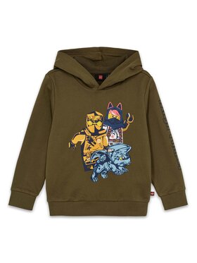 LEGO LEGO Bluza Scout 701 Zielony Regular Fit