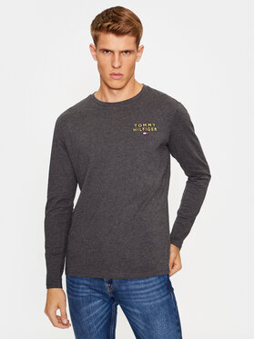 Tommy Hilfiger Tommy Hilfiger Hosszú ujjú UM0UM03067 Szürke Regular Fit