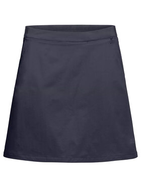 Jack Wolfskin Jack Wolfskin Spódnica Jack Wolfskin Hilltop Trail Skort W Granatowy Regular Fit