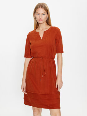 Tatuum Tatuum Rochie de zi Pemo T2315.202 Portocaliu Regular Fit