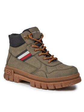 Tommy Hilfiger Tommy Hilfiger Μποτίνια T3B5-33157-0316409 S Καφέ